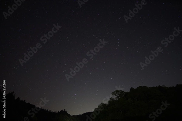 Obraz night sky with stars