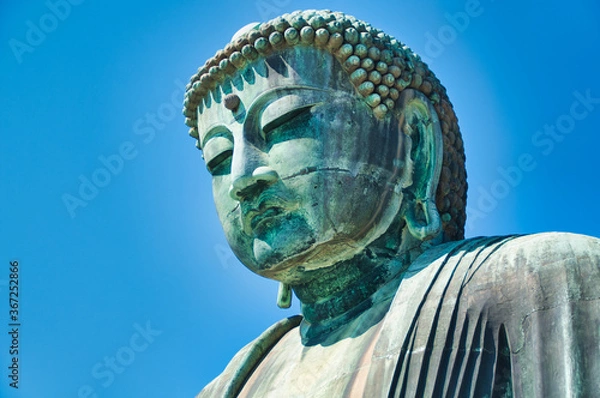 Fototapeta 大仏 顔