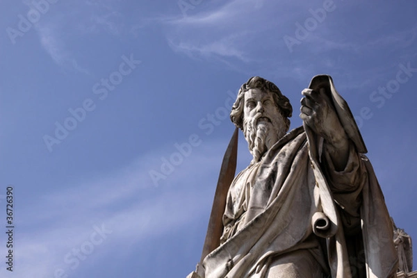 Obraz Saint Paul Statue