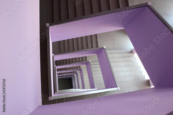 Obraz spiral stairs