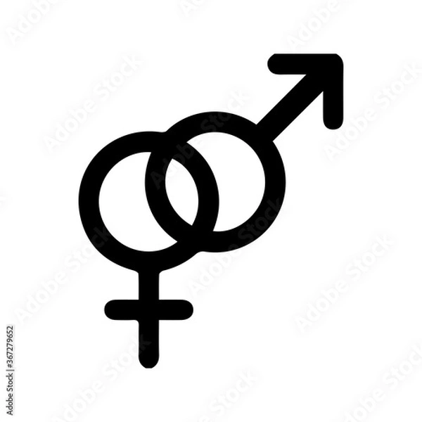 Obraz Gender icon design vector 