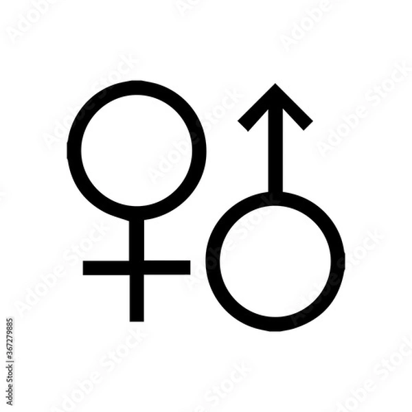 Obraz Gender icon design vector 