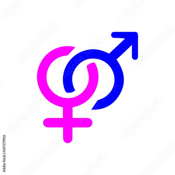 Obraz Gender icon design vector 