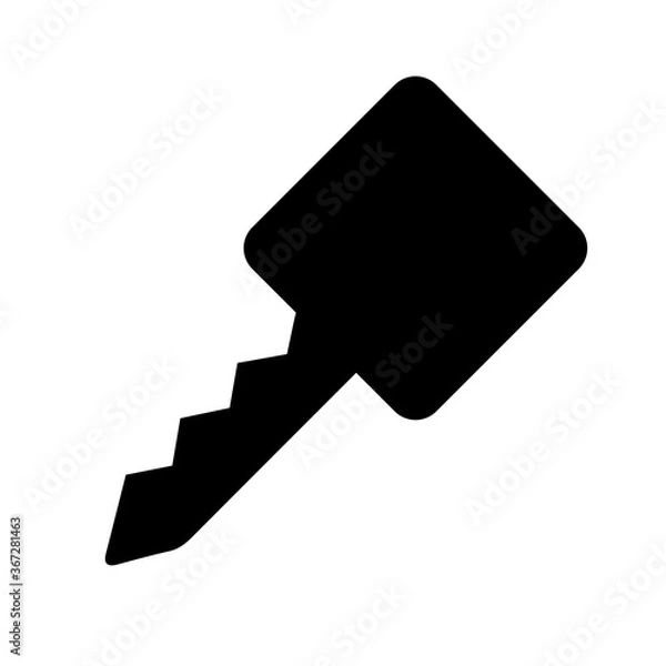 Obraz Key icon vector illustration