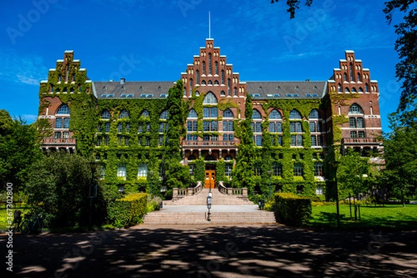 Obraz Lund University Library, Sweden