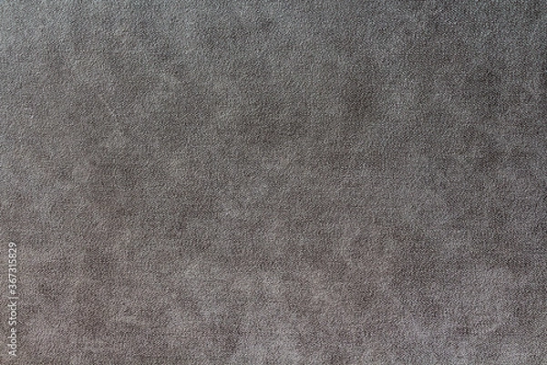 Obraz Dark grey suede fabric background. Abstract texture wallpaper.