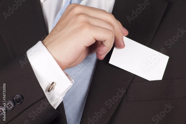 Obraz Business card