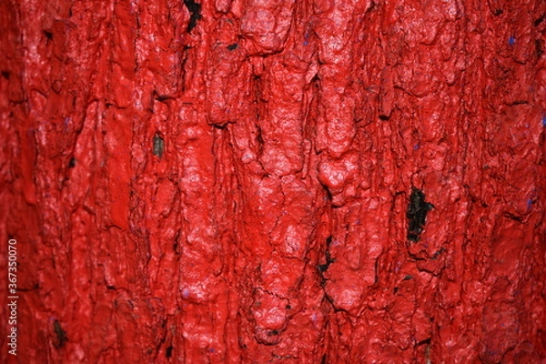 Fototapeta red paint texture