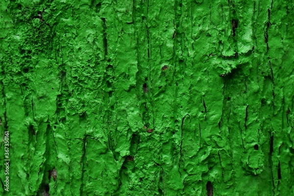 Fototapeta green paint texture