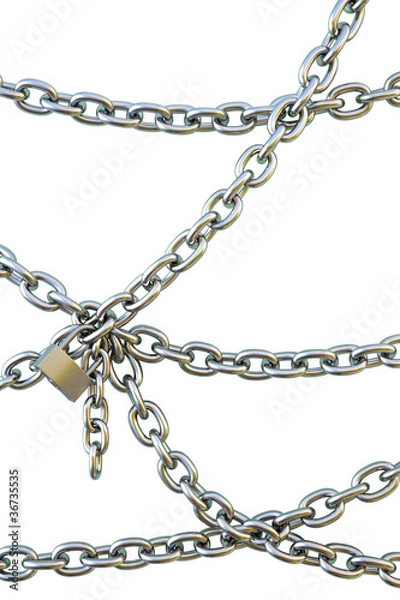 Fototapeta chain
