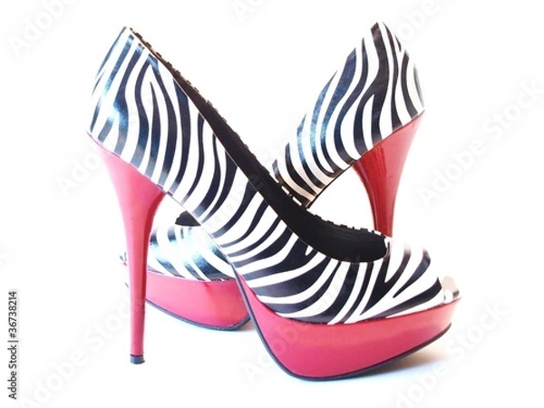 Obraz Zebra Print High Heels