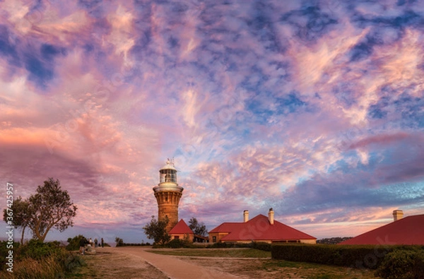 Obraz Sunset over Barrenjoey Lighthouse