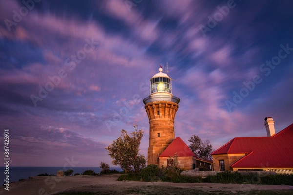 Obraz Sunset over Barrenjoey Lighthouse