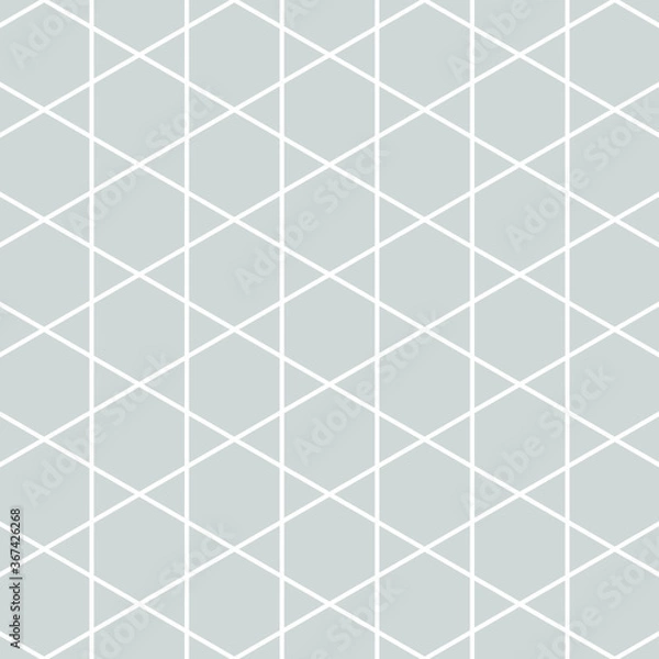Fototapeta Simple triangle pattern, vector background.