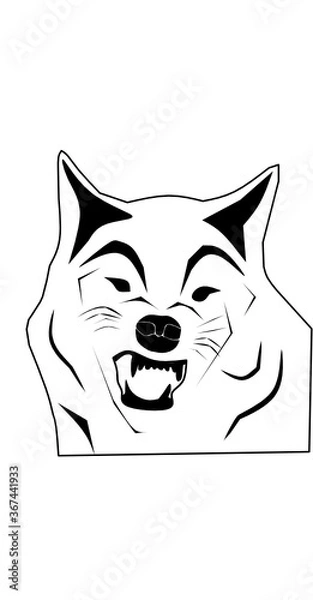 Obraz Wolf.
Vector
Logo