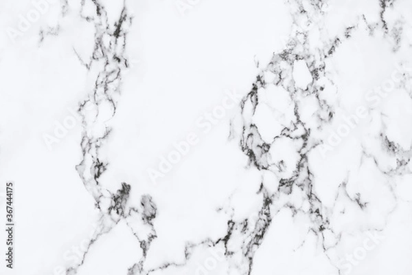 Fototapeta White marble texture for background or tiles floor decorative design.
