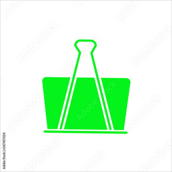 Fototapeta Paperclip icon vector