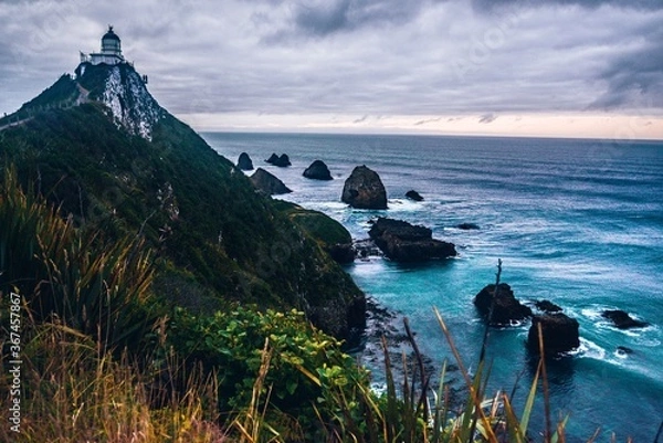 Fototapeta Nuggetpoint Lighthouse