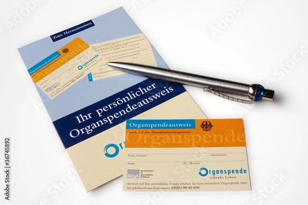 Obraz Oddanie organów daje życie