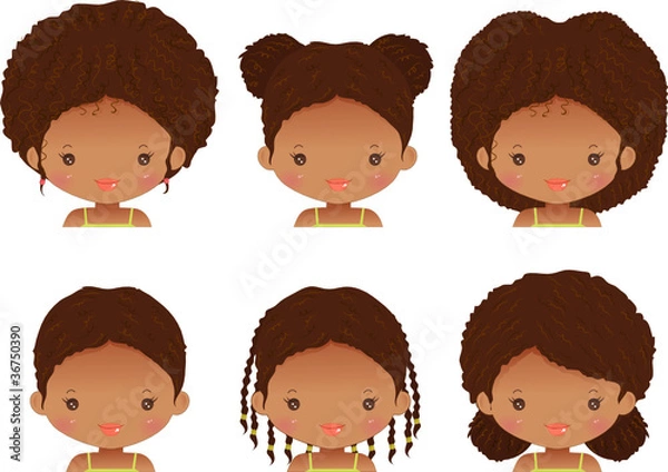 Obraz African hairstyles