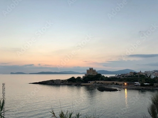 Obraz Italian summer City Beaches Alghero