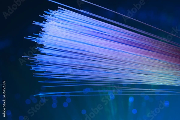 Fototapeta optic fiber cables