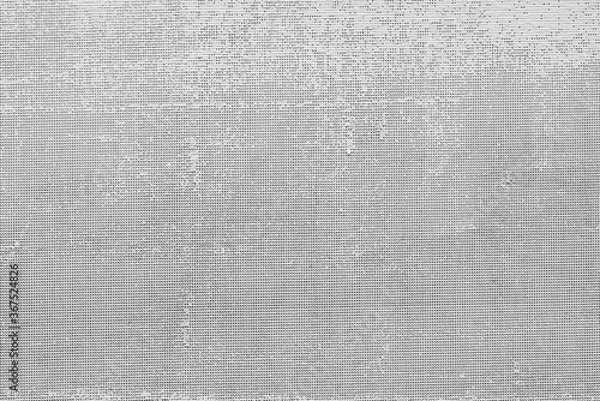 Fototapeta Abstract white background. Offset printing fabric. Paint smudges.