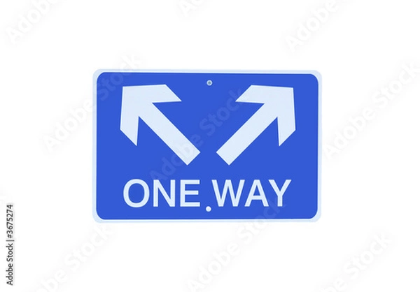 Obraz Mylący znak drogowy