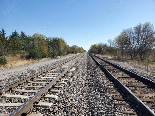 Fototapeta Horizon Rails