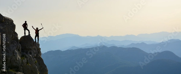 Obraz Sunrise in the mountains