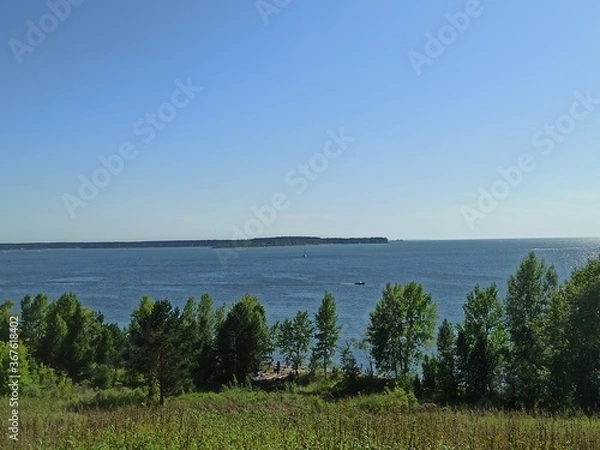 Fototapeta view from the sea