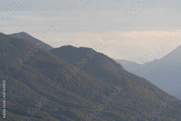 Obraz Bergpanorama im Chiemgau