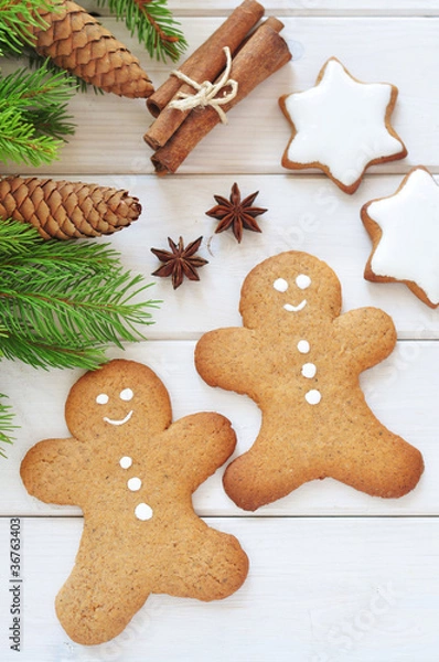 Fototapeta Gingerbread cookie