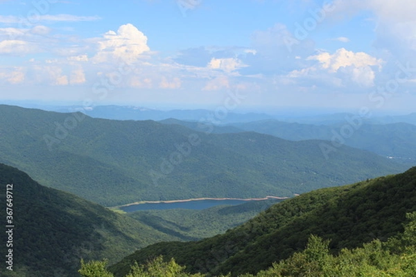 Fototapeta view from the mountain