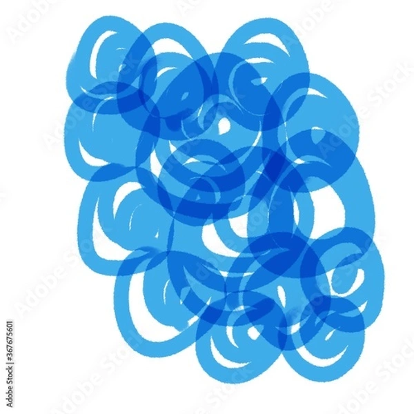Obraz abstract blue background 