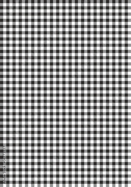 Obraz gingham black and white 2000px