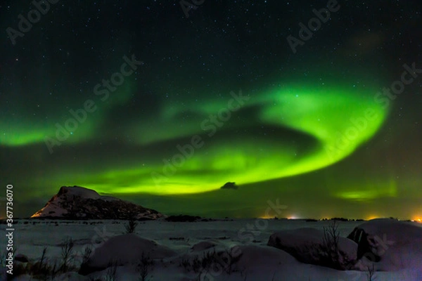 Obraz AURORA BOREALE