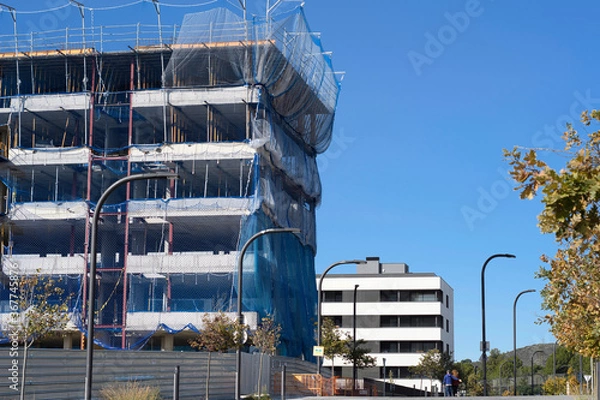 Obraz Modern building styles