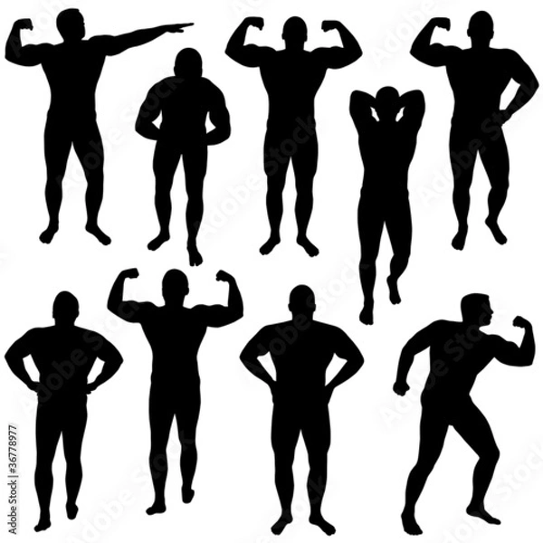 Fototapeta body building