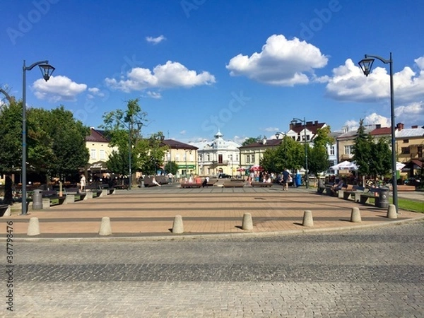 Fototapeta Mielec , kościół w Mielcu , rynek Mielec
