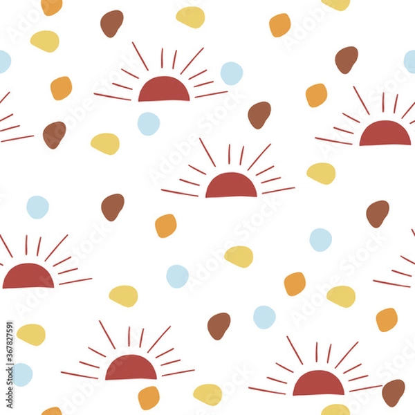 Obraz Vector seamless pattern.