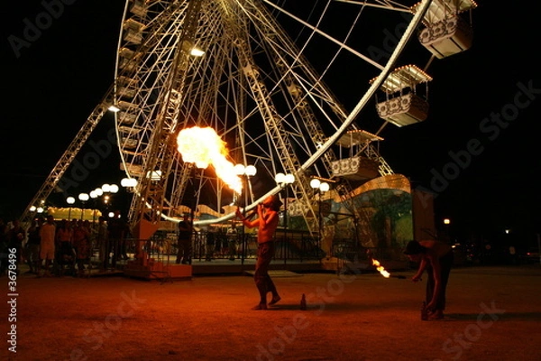 Obraz cracheur de feu