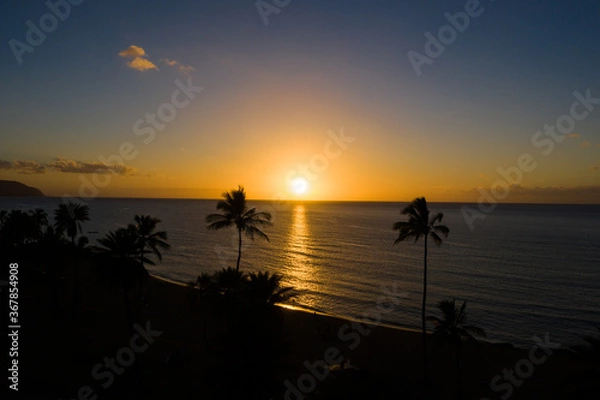 Obraz sunset at the beach