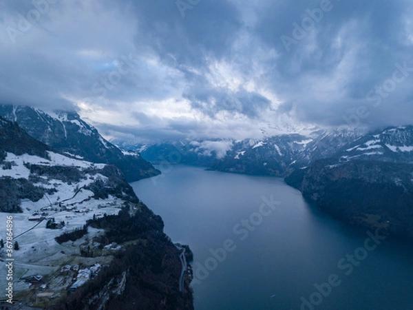 Obraz Vierwaldstättersee Winter