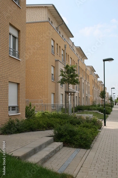 Obraz wohnsiedlung
