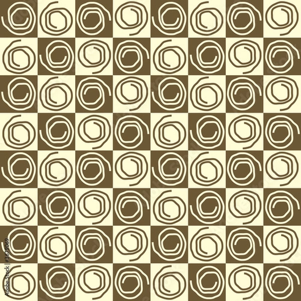 Fototapeta swirl brown pattern