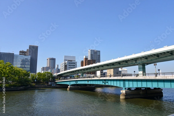 Obraz 大阪京阪天満橋駅周辺風景