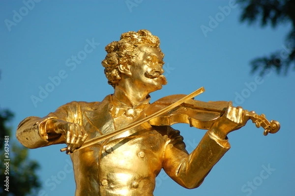 Obraz Johann Strauss Monument Vienna