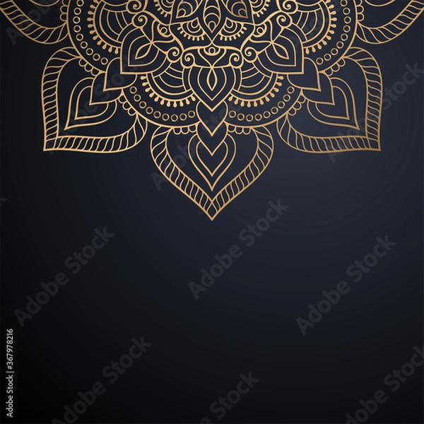 Obraz luxury ornamental mandala design background