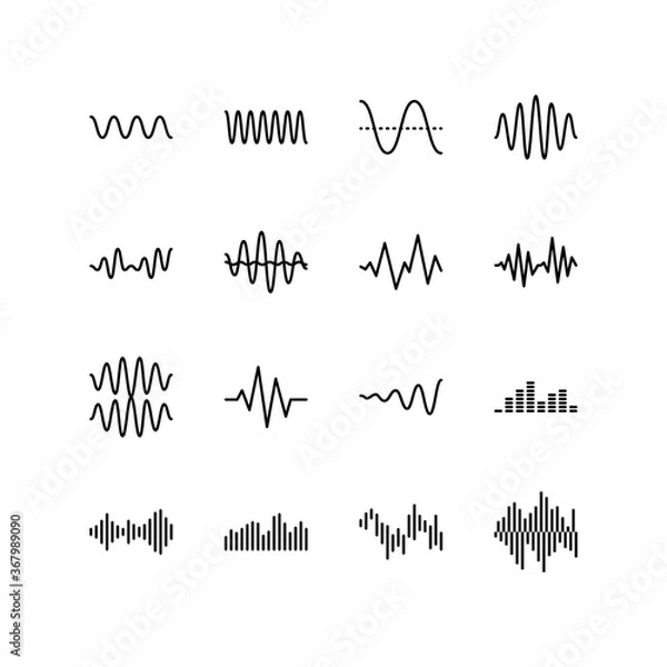 Fototapeta vector illustration of an abstract background